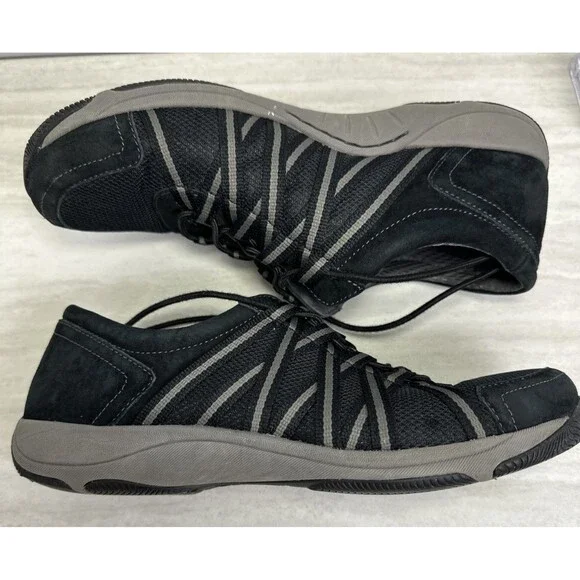DANSKO Honor Sport Sneaker Women's Size 8.5-9 EUR 39 Black Leather Comfort Nurse - Picture 11 of 12